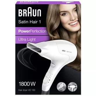 SATENSKI LASJE 1 HD180 SUŠILNIK ZA LASE BRAUN SATENSKI LASJE 1 HD180 SUŠILNIK ZA LASE BRAUN