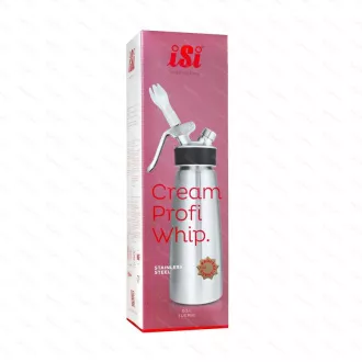 CREAM PROFI WHIP PLUS 0,5L STEKLENICA Z METLICO ZA STEPANJE ISI CREAM PROFI WHIP PLUS 0,5L STEKLENICA Z METLICO ZA STEPANJE ISI