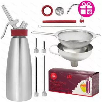 CREAM PROFI WHIP PLUS 1,0L STEKLENICA ZA STEPANJE ISI CREAM PROFI WHIP PLUS 1,0L STEKLENICA ZA STEPANJE ISI