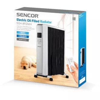 SOH 8112WH oljni radiator SENCOR SOH 8112WH oljni radiator SENCOR
