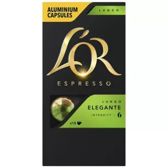 NESPRESSO LUNGO ELEGANTE CAPSULE 10pcs LOR