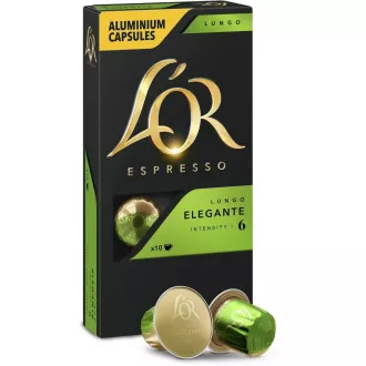 NESPRESSO LUNGO ELEGANTE CAPSULE 10pcs LOR