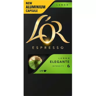 NESPRESSO LUNGO ELEGANTE CAPSULE 10pcs LOR
