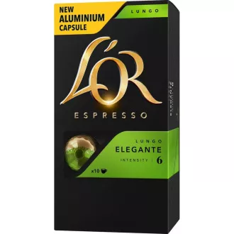NESPRESSO LUNGO ELEGANTE CAPSULE 10pcs LOR