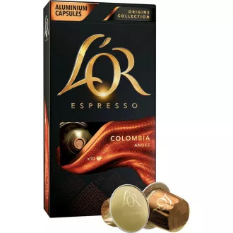 NESPRESSO COLOMBIA KAPSLE 10pcs LOR