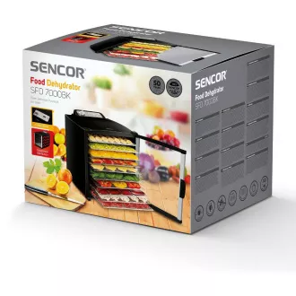 SFD 7000BK SENCOR sušilnik sadja SFD 7000BK SENCOR sušilnik sadja