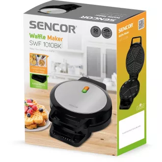 SWF 1010BK Aparat za izdelavo vafljev SENCOR SWF 1010BK Aparat za izdelavo vafljev SENCOR