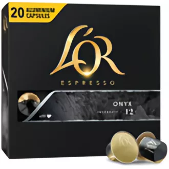 NESPRESSO ONYX KAPSLE 20 kosov LOR