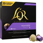 NESPRESSO PROFONDO KAPSLE 20pcs LOR