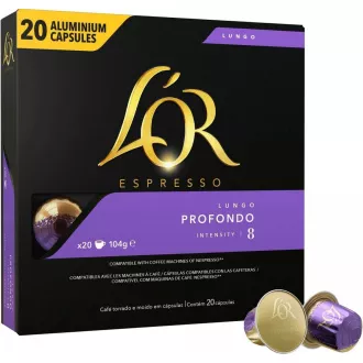 NESPRESSO PROFONDO KAPSLE 20pcs LOR