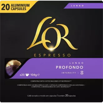 NESPRESSO PROFONDO KAPSLE 20pcs LOR