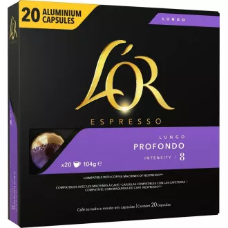 NESPRESSO PROFONDO KAPSLE 20pcs LOR