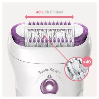 SILK-EPIL 9-710 VIJOLIČNI EPILATOR BRAUN SILK-EPIL 9-710 VIJOLIČNI EPILATOR BRAUN