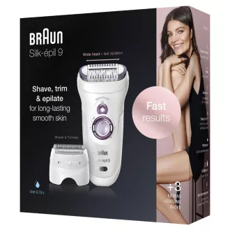 SILK-EPIL 9-710 VIJOLIČNI EPILATOR BRAUN SILK-EPIL 9-710 VIJOLIČNI EPILATOR BRAUN