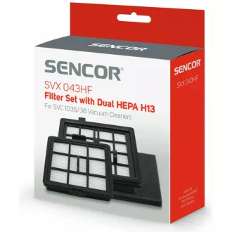 SVX 043HF komplet filtrov SVC 1035/38 SENCOR