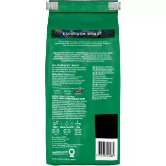 ESPRESSO PRAŽENA ZRNA. KAVA 450g STARBUCKS
