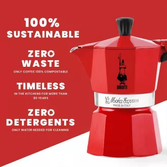 EKSPRESNI ČRV. 3P. MOKA LONČEK BIALETTI