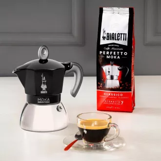 INDUKCIJSKA ČRNA 2P. MOKA ČAJNIK BIALETTI