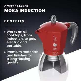 INDUKCIJA ČRVA. 4P. MOKA LONEC BIALETTI