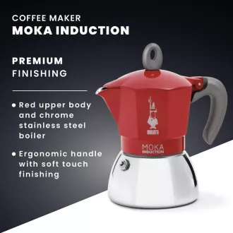 INDUKCIJA ČRVA. 4P. MOKA LONEC BIALETTI