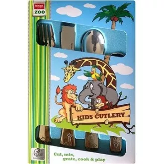 LT5005 OTROŠKI JEDILNI PRIBOR 4 KOSI ZOO LAMART LT5005 OTROŠKI JEDILNI PRIBOR 4 KOSI ZOO LAMART