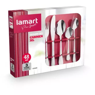 LT5006 KOMPLET JEDILNEGA PRIBORA 48 KOSOV CARMEN XL LAMART