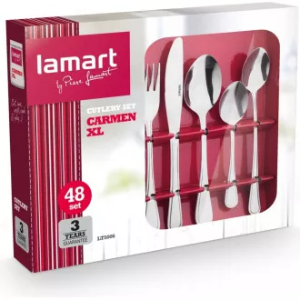 LT5006 KOMPLET JEDILNEGA PRIBORA 48 KOSOV CARMEN XL LAMART
