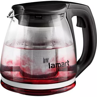 LT7025 ČAJNIK 1,1L ČRN VERRE LAMART