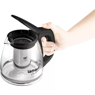 LT7025 ČAJNIK 1,1L ČRN VERRE LAMART