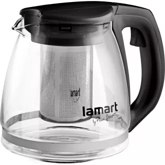 LT7025 ČAJNIK 1,1L ČRN VERRE LAMART