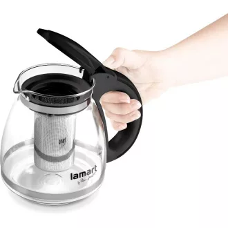 LT7027 ČAJNIK 1,5L ČRN VERRE LAMART