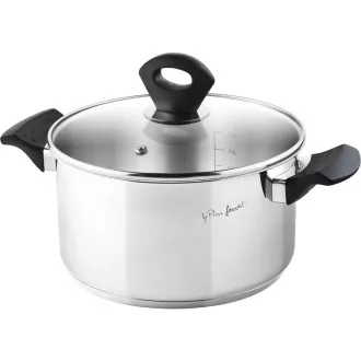 LT1110 KOMPLET POSODE ZA KUHANJE 7 KOSOV NER.PERFECT LAMART