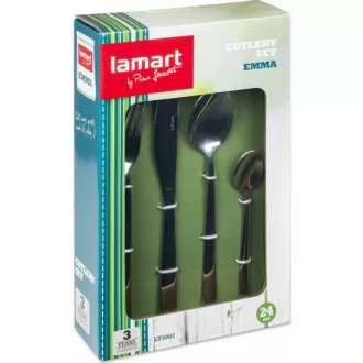 LT5007 KOMPLET JEDILNEGA PRIBORA 24 KOSOV EMMA LAMART