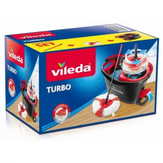 TURBO MOP VILEDA Z ENOSTAVNIM OŽEMANJEM IN ČIŠČENJEM