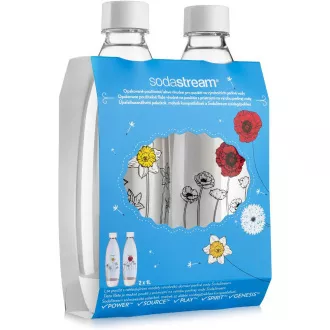 Steklenica FUSE 2 x 1l Cvetje pozimi SODA