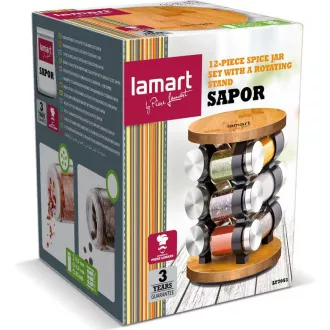 LT7051 KOMPLET ZAČIMB 12 KOSOV SAPOR LAMART