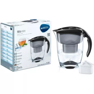 FILTER ELEMARIS XL. KOTLIČEK ČRNE BARVE BRITA