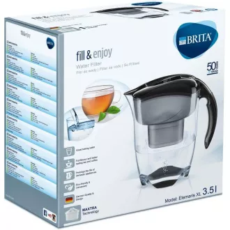 FILTER ELEMARIS XL. KOTLIČEK ČRNE BARVE BRITA