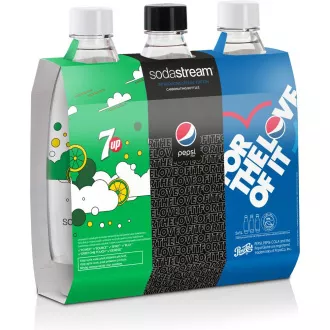 Steklenica FUSE 3 x 1l PEPSI SODASTREAM Steklenica FUSE 3 x 1l PEPSI SODASTREAM