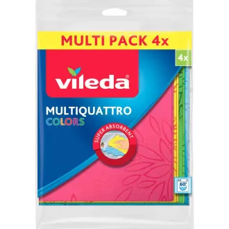 MULTIQUATTRO BARVE KRPA 4PCS VILEDA