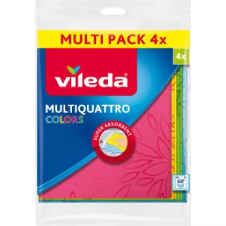 MULTIQUATTRO BARVE KRPA 4PCS VILEDA
