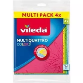 MULTIQUATTRO BARVE KRPA 4PCS VILEDA