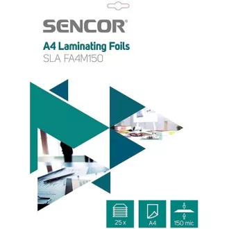 SLA FA4M150 Folija A4 150 mikrometrov 25 kosov SENCOR