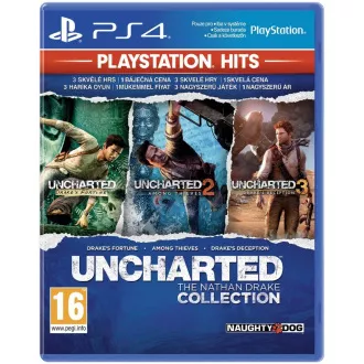 Komplet 3 iger za PS4 Uncharted Collection