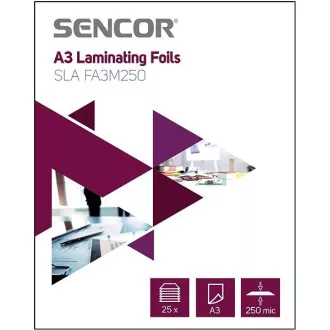 SLA FA3M250 Folija A3 250mic 25pcs SENCOR