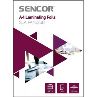 SLA FA4B250 Folija A4 250 mikrometrov 100 kosov SENCOR