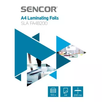 SLA FA4B200 Folija A4 200 mikrometrov 100 kosov SENCOR