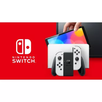Nintendo Switch OLED bele barve