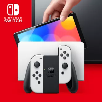 Nintendo Switch OLED bele barve