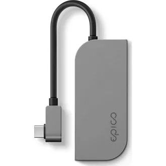 Type-C HUB PAD space grey EPICO - Razpakirano